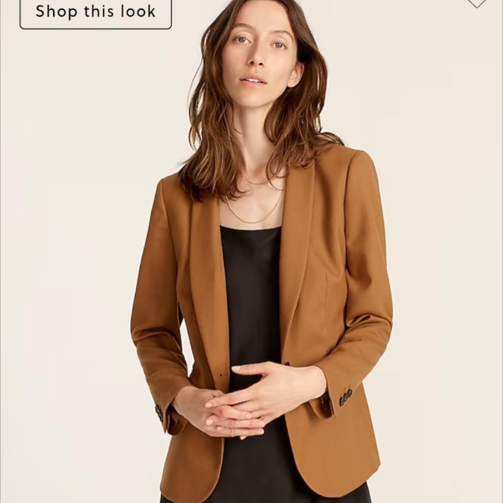 J crew parke blazer in wool